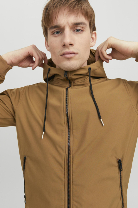 Jack & Jones camel heren jas