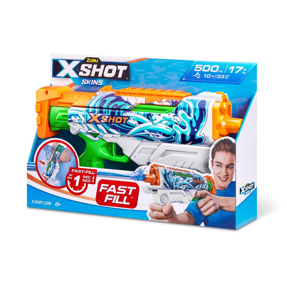 X-Shot Water - Hyperload Fast-Fill Skins