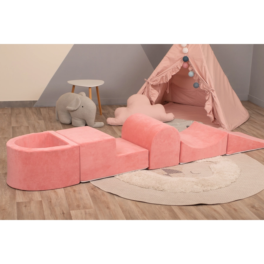 knorr toys® Spielblöcke soft - Pink pink