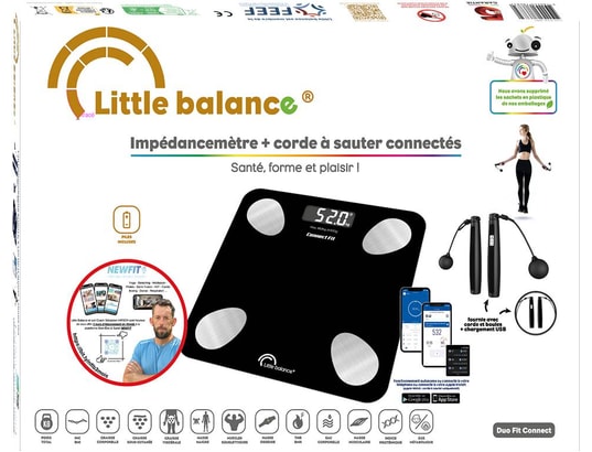 LITTLE BALANCE - Pèse personne impédancemètre connecté 8685
