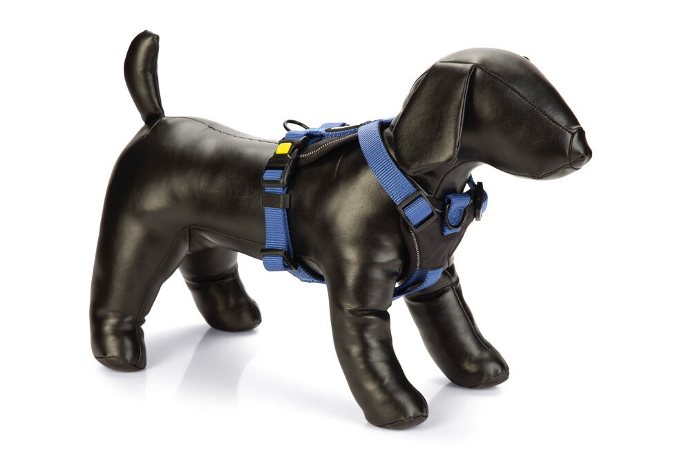 Beeztees Premium Parinca - Y-tuig Hond - blauw - 42 tot 46 cm