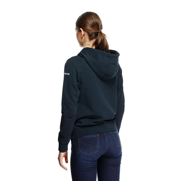 Dainese - Sweat zippé à capuche femme Speed Demon Full-Zip Woman Noir