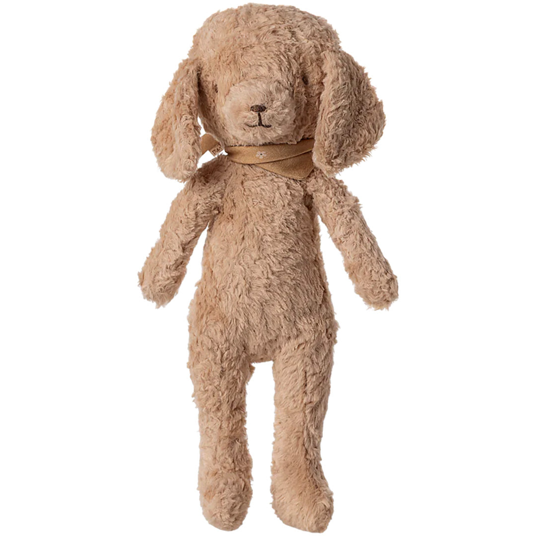 maileg knuffelhond poodle - dusty powder - 30 cm