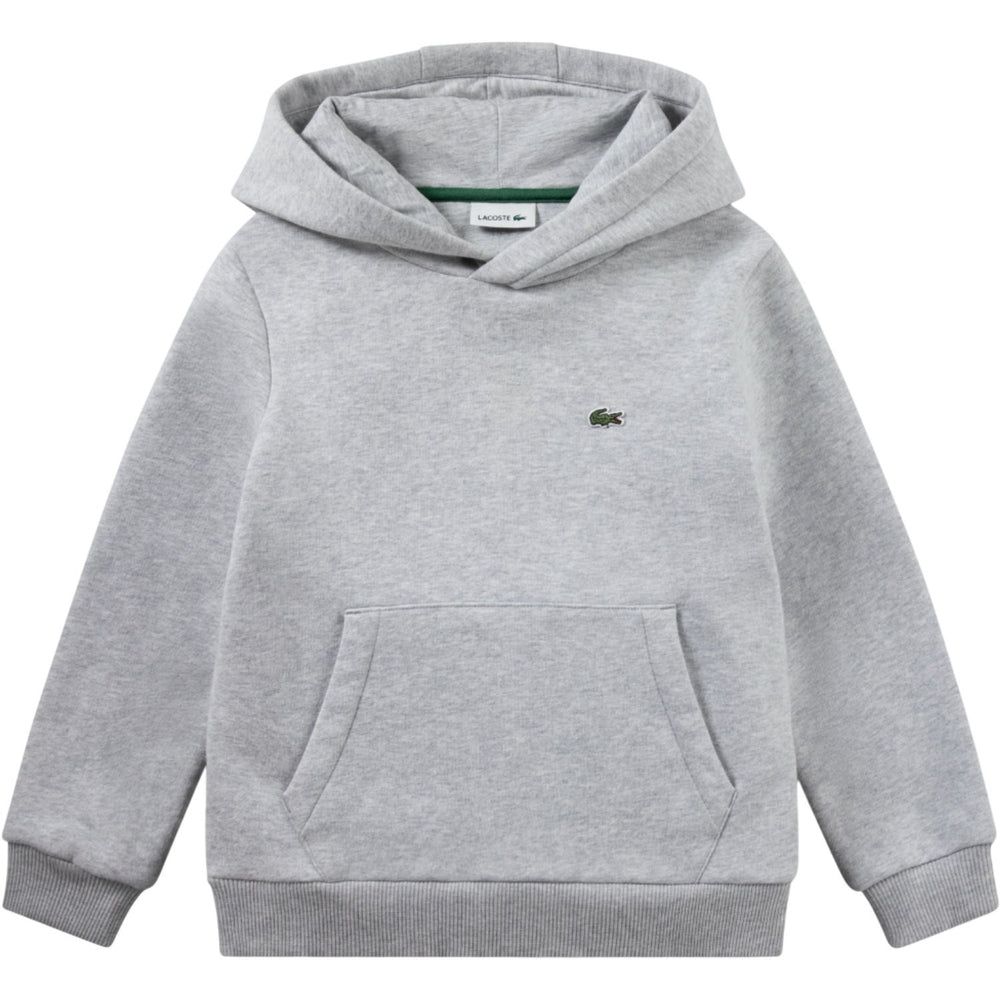 Køb LACOSTE Argent Chine Heather Core Fleece Pullover Hættetrøje