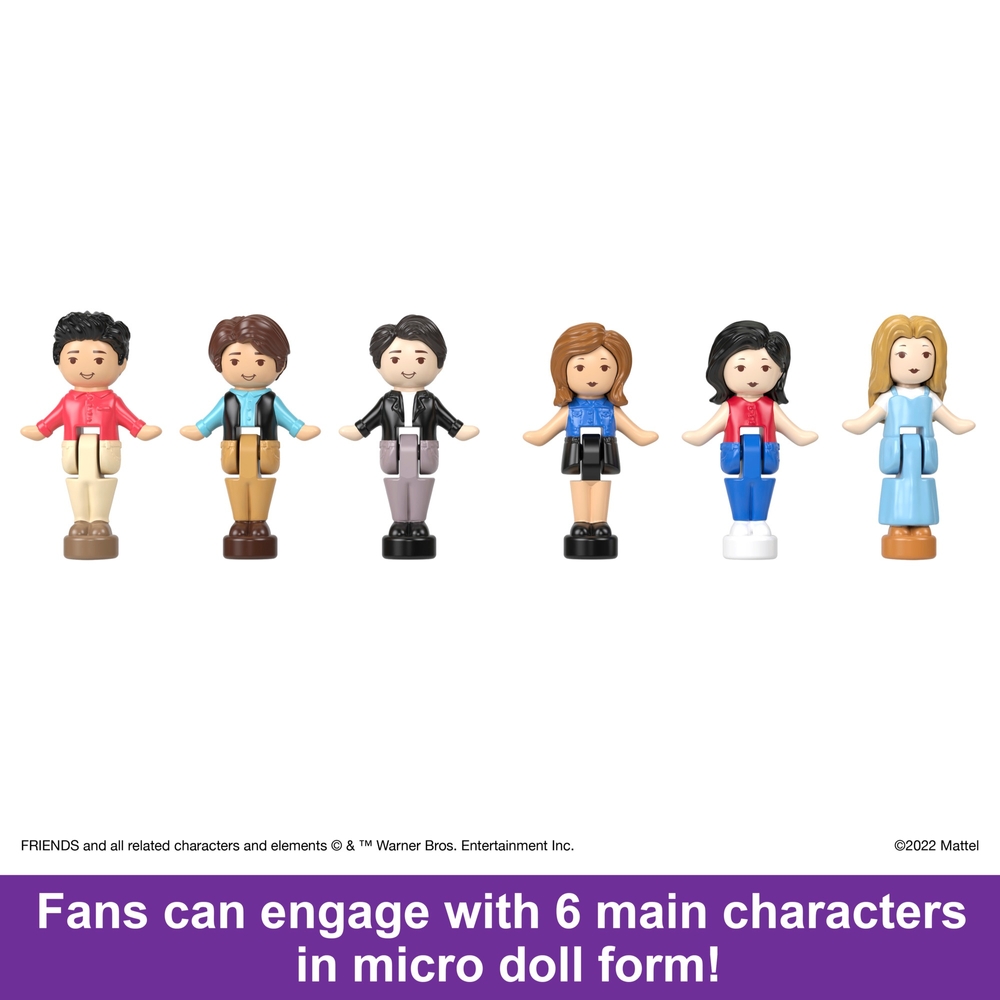 Polly Pocket Friends TV-Sammler Central Perk Kompakt