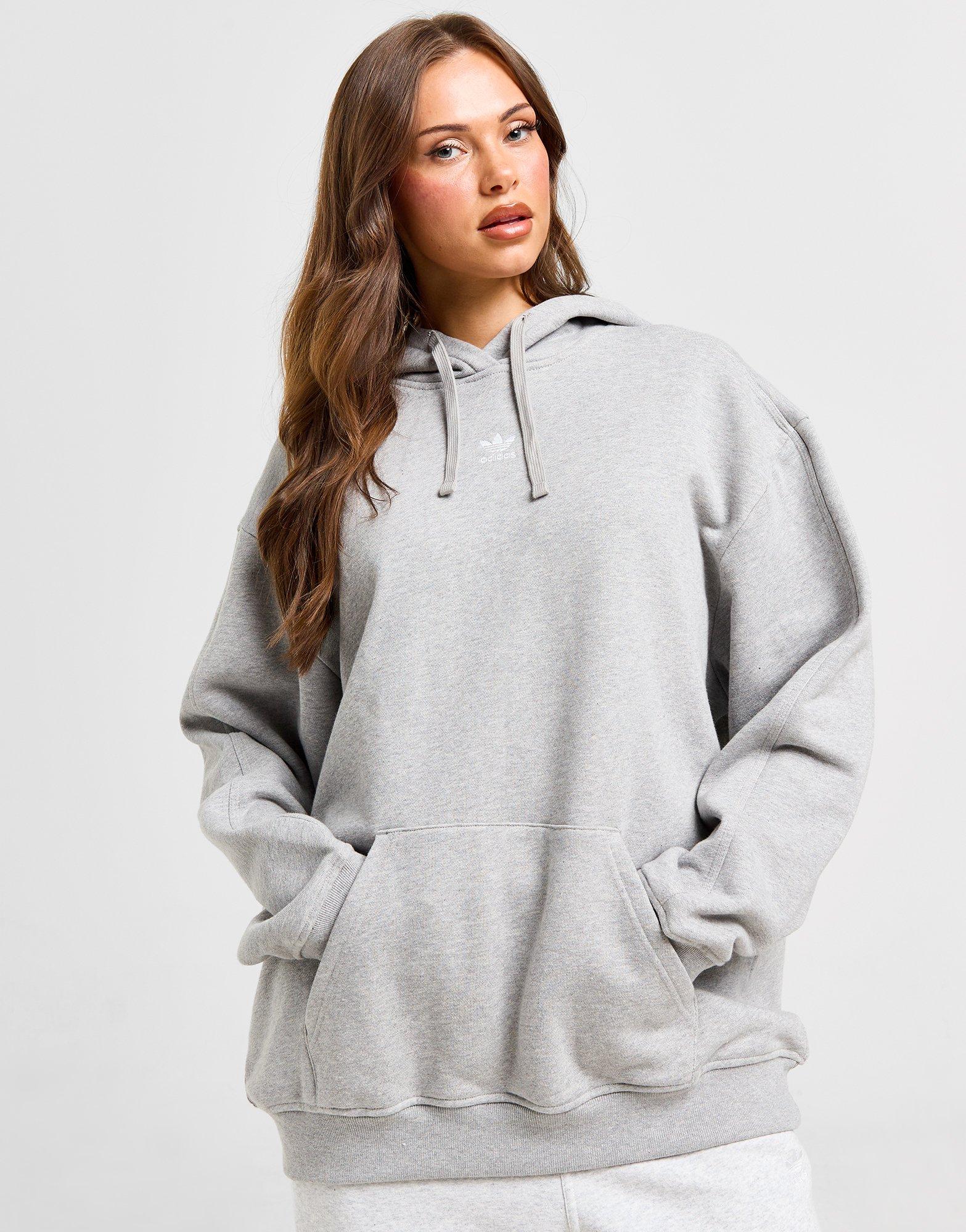 adidas Originals Sweat-shirt à capuche ample molleton Essentials