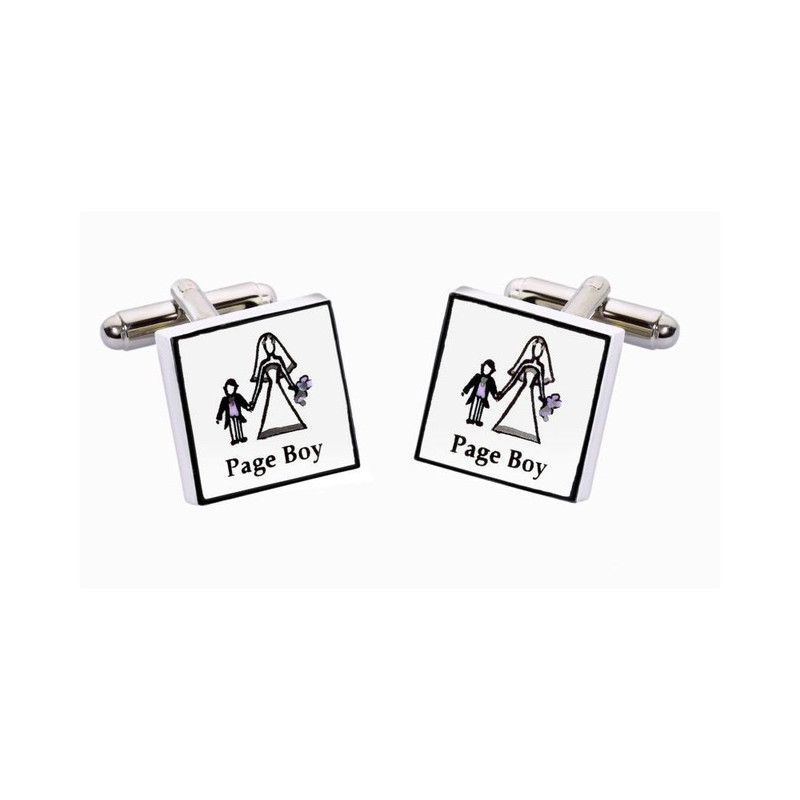 Boutons de manchette, page boy