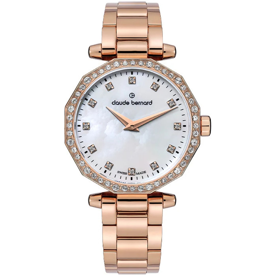 Claude Bernard Dress Code Rosé / Perlmutt