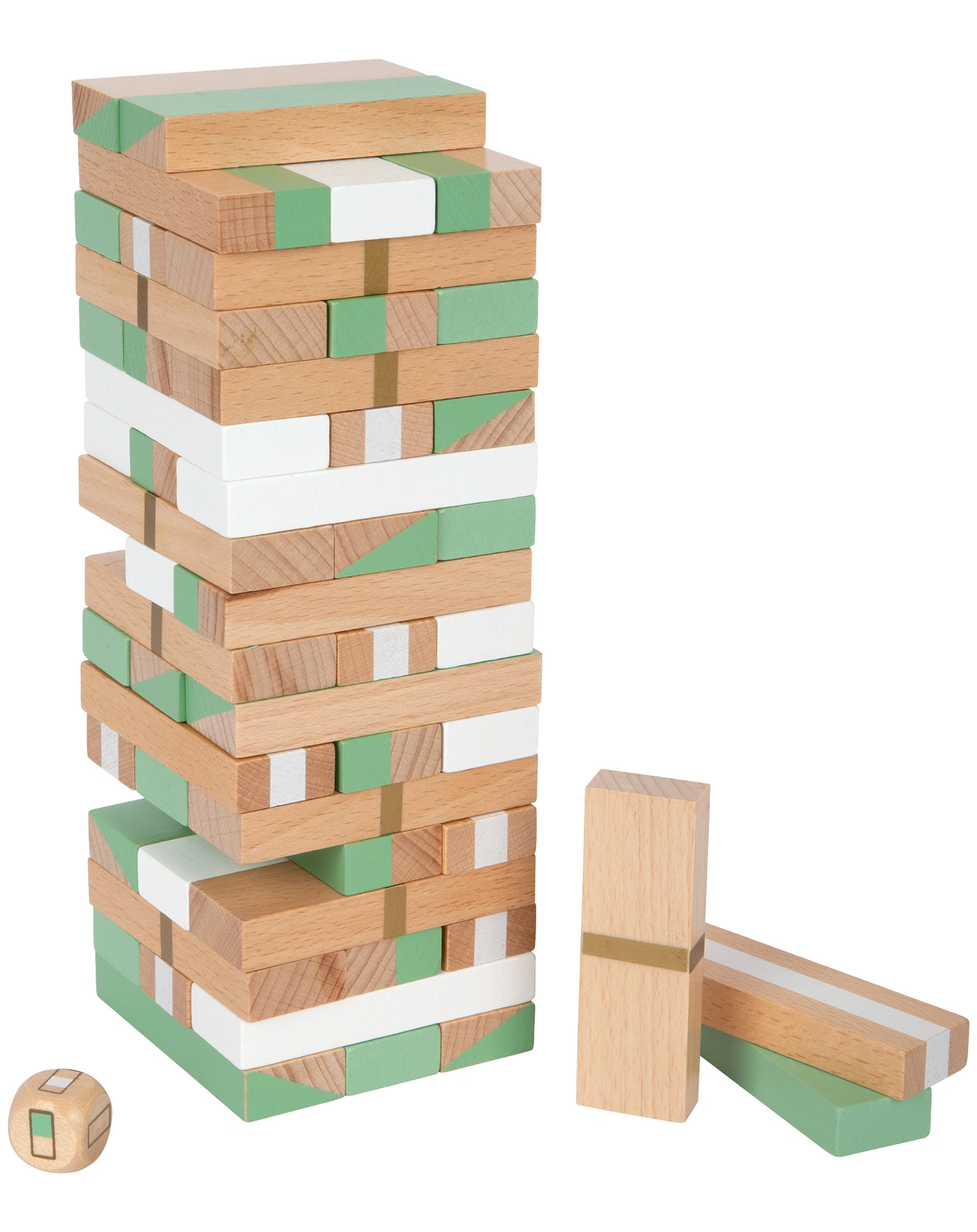 Wackelturm GOLD EDITION 55-teilig