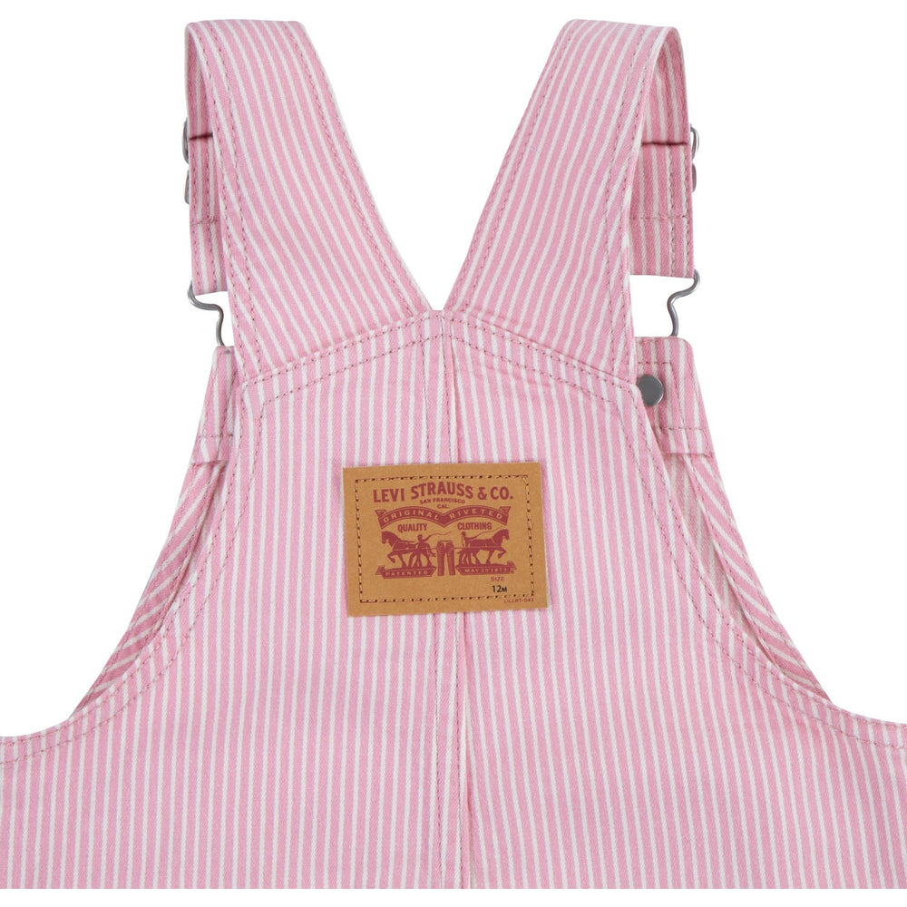 Køb Levi's Bright White Railroad Stripe Overall