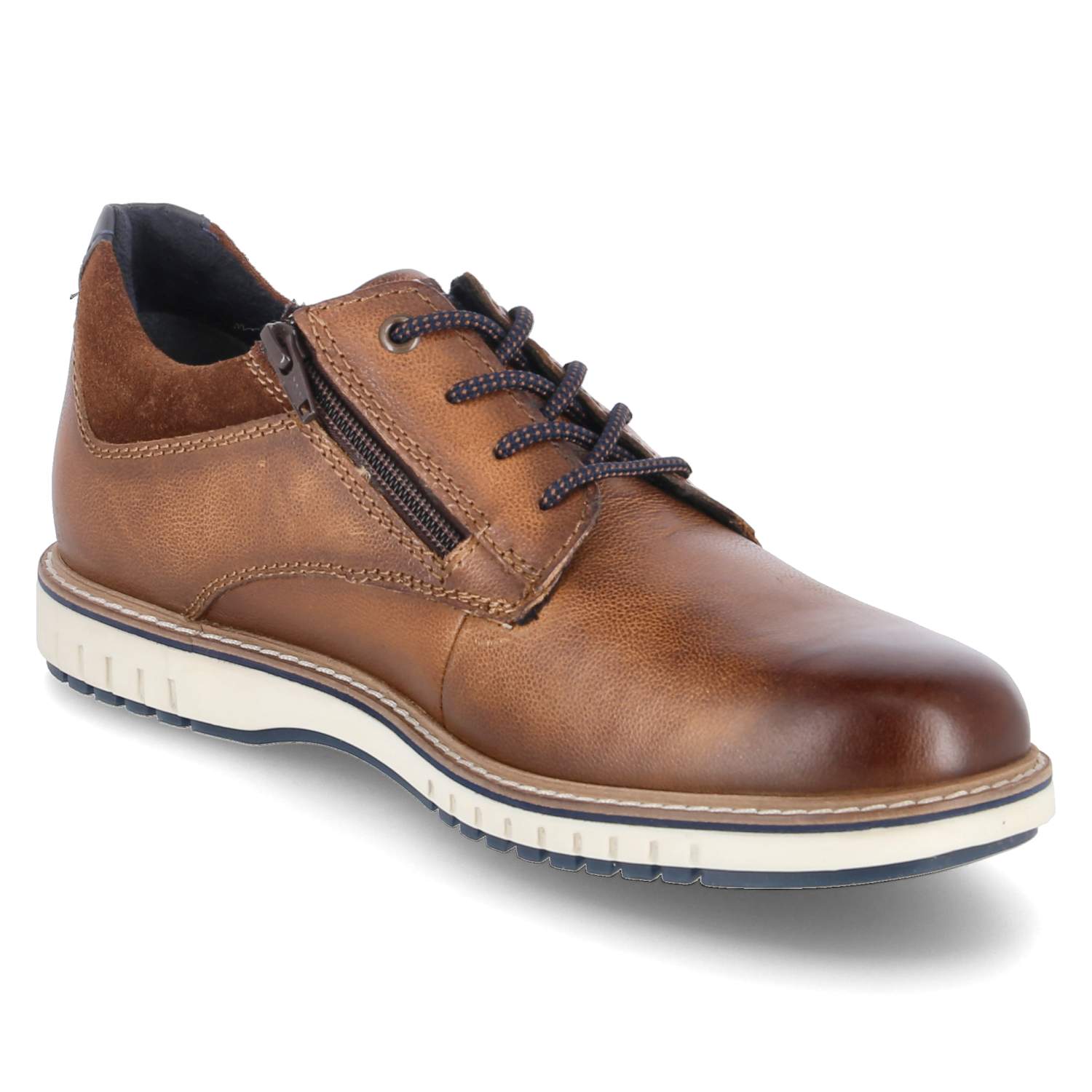 Bugatti Halbschuhe - cognac