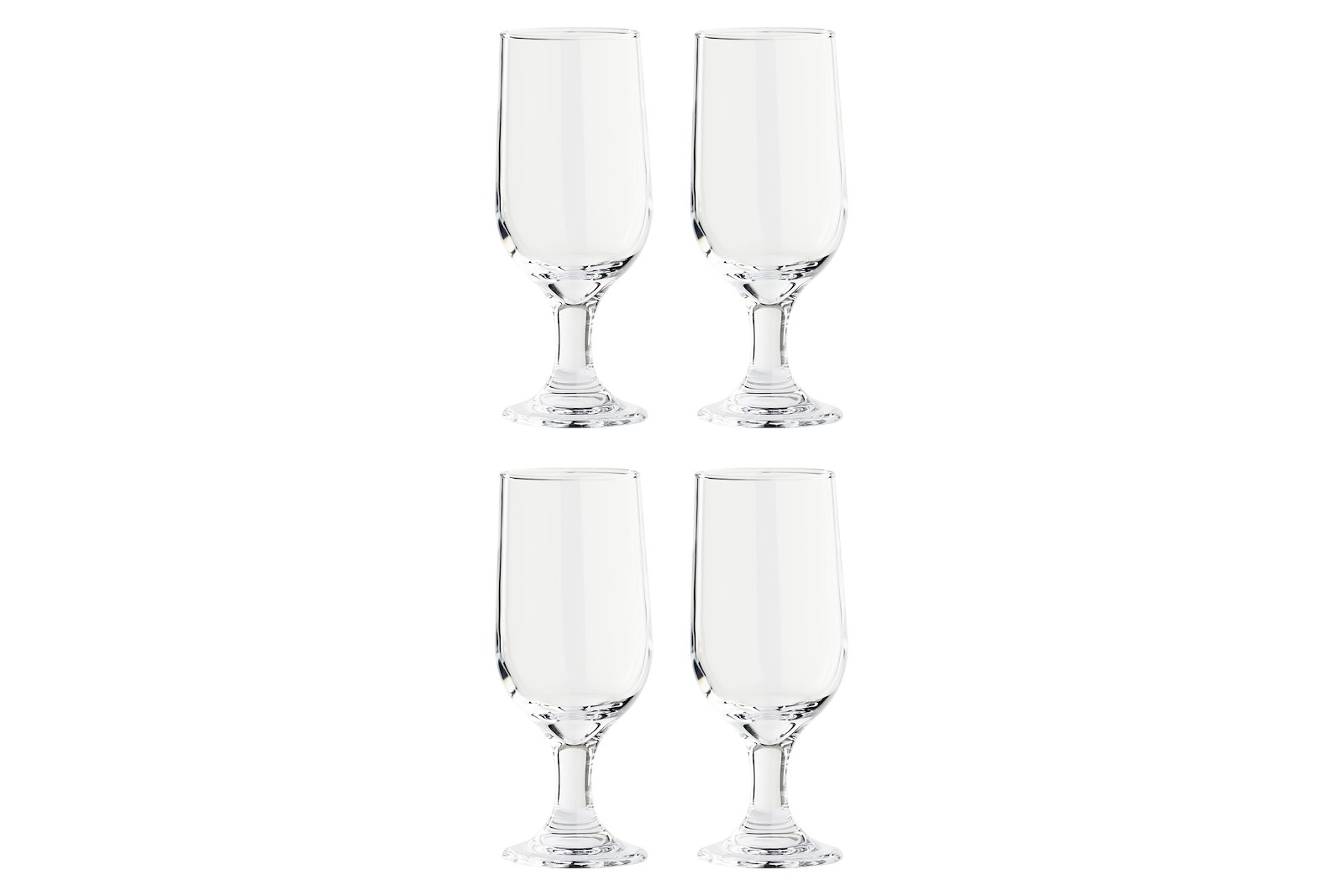 DAY Ølglass 4pk Klar 35cl