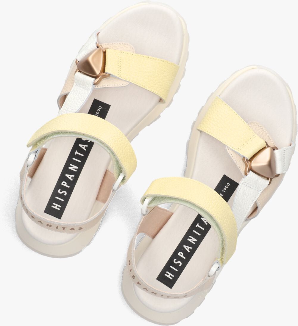 beige hispanitas sandalen met hak chv264807