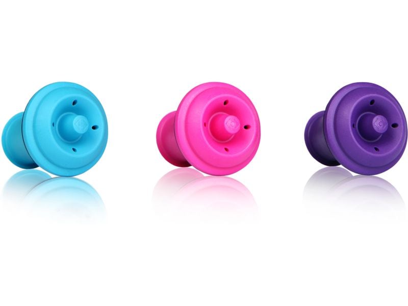 Vacuvin Flaschenverschluss Blau/Lila/Rosa Weinverschlüsse