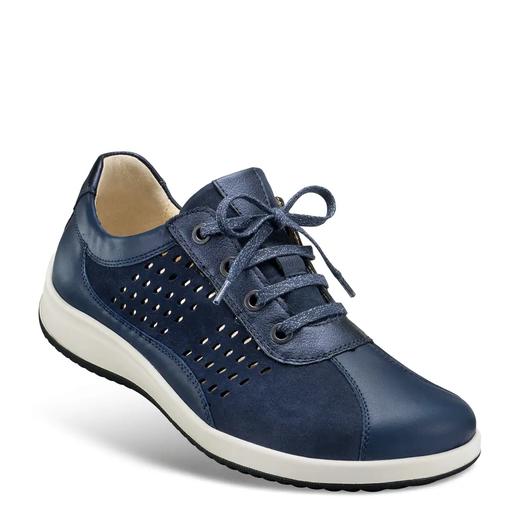 35 - Schnürschuh ASTRID dunkelblau
