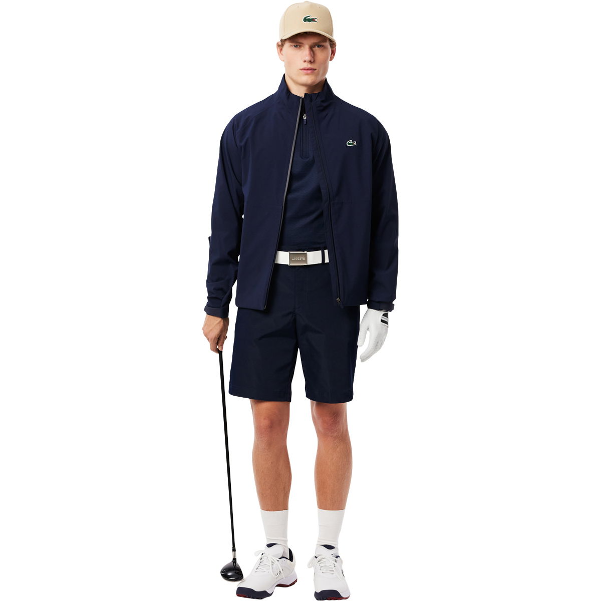 Lacoste Technical 1/2 Zip Golf Sweatshirt Herre