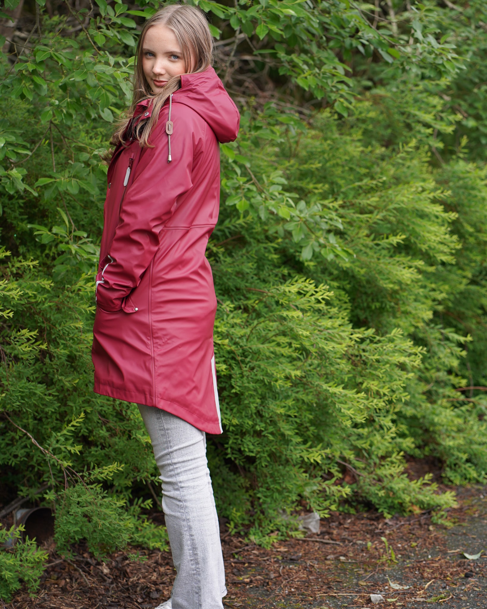 Kattnakken Regnparkas, Voksen<br>Fôret Regnparkas til Voksne – Unisex-modell, Perfekt for Øsende Regnvær!