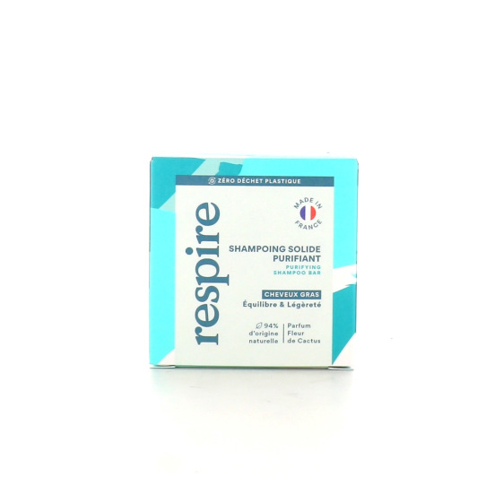 Respire Shampoing Solide Naturel 75 g