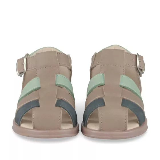 Sandales GRIS FREEMOUSS BOY CUIR