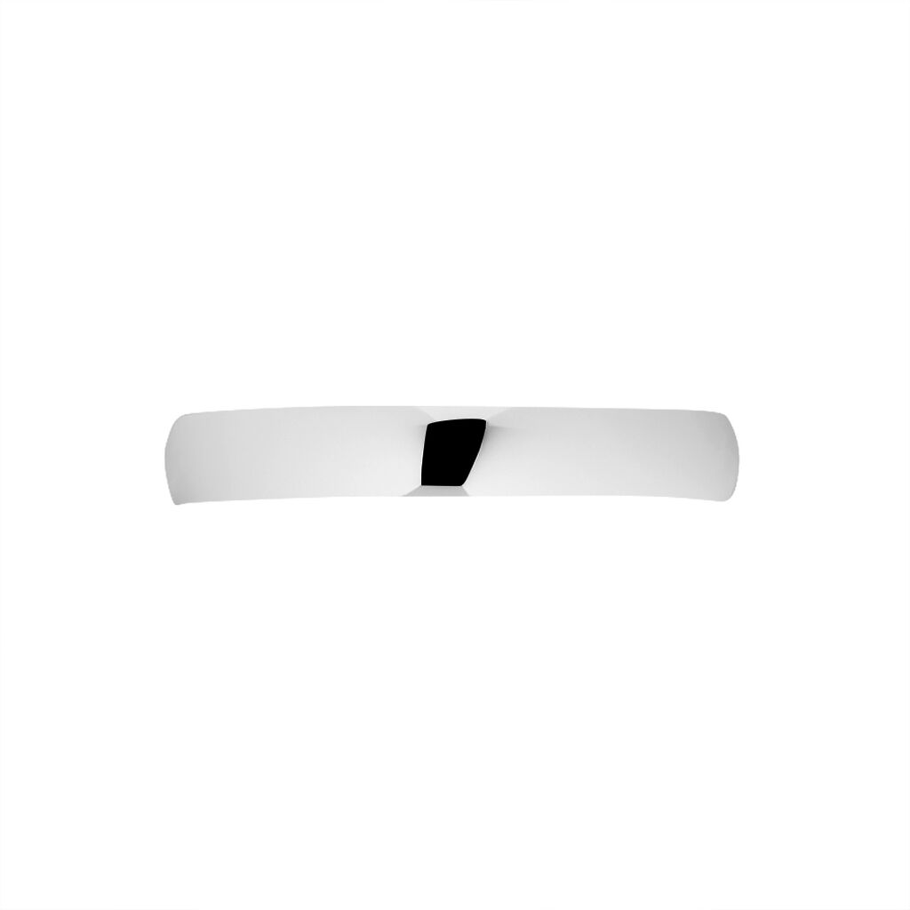 Alliance Khelya Ruban Plat Argent Blanc
