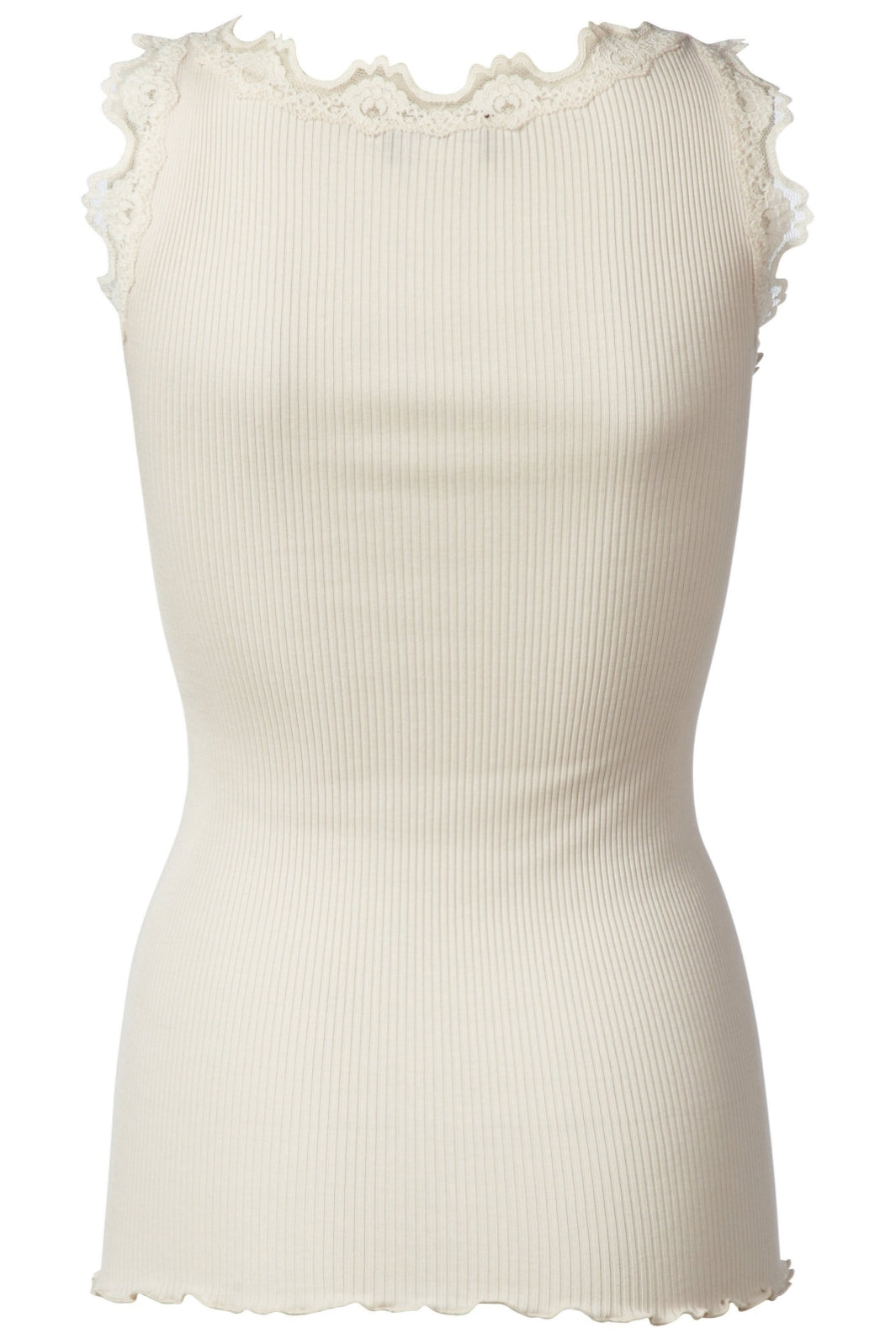 Rosemunde Silk Top Regular w/ Vintage Lace soft powder