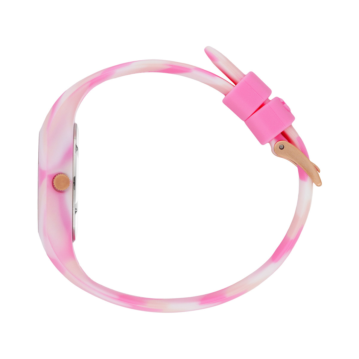 Montre ICE WATCH Ice Tie and Dye femme bracelet silicone rose