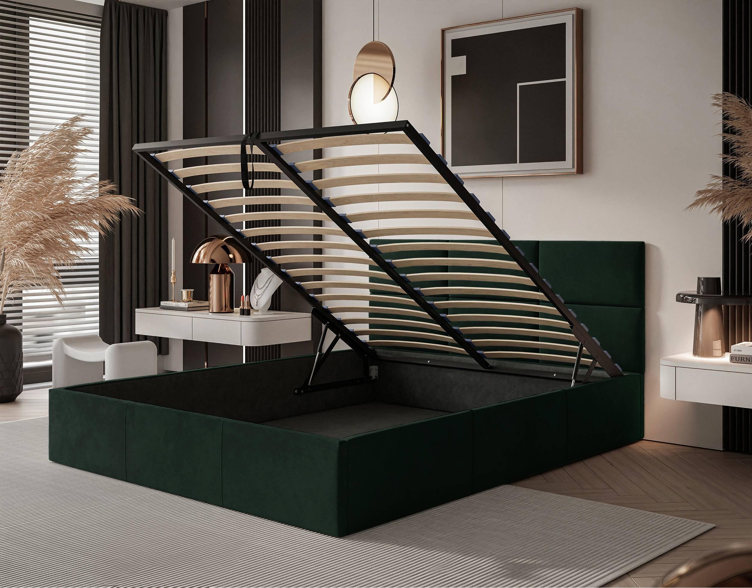 NADUVI Collection Bedframe Harlee met opbergvak 160x200