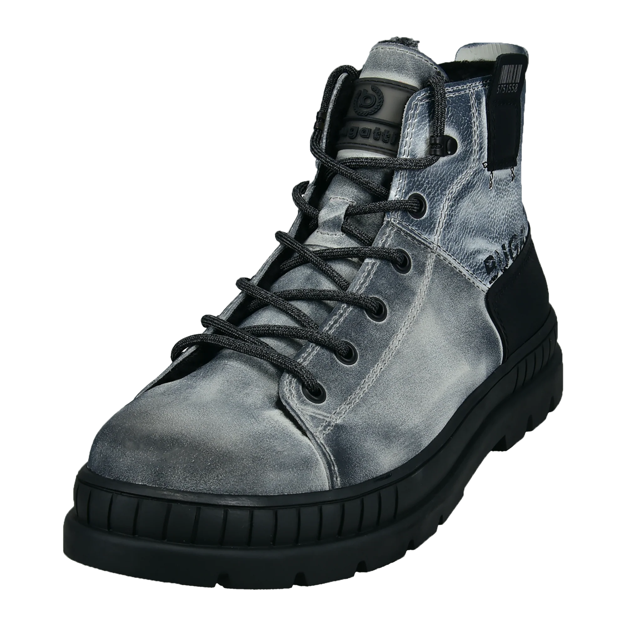 Stiefel hellgrau