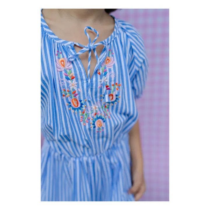 Kidsagogo Robe Grenada Rayée | Bleu