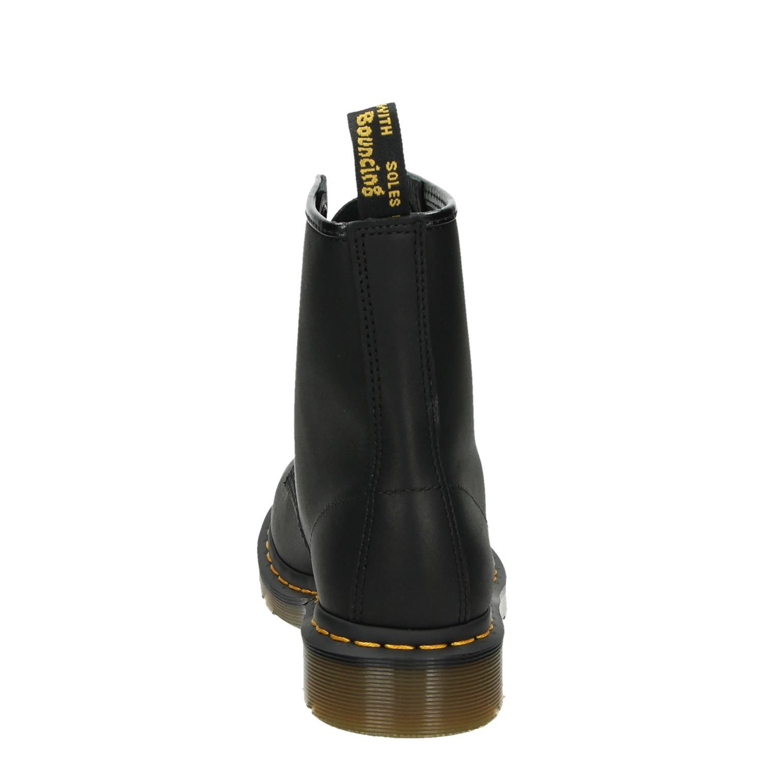 Dr. Martens 1460 Greasy dames veterboot Dr. Martens Zwart