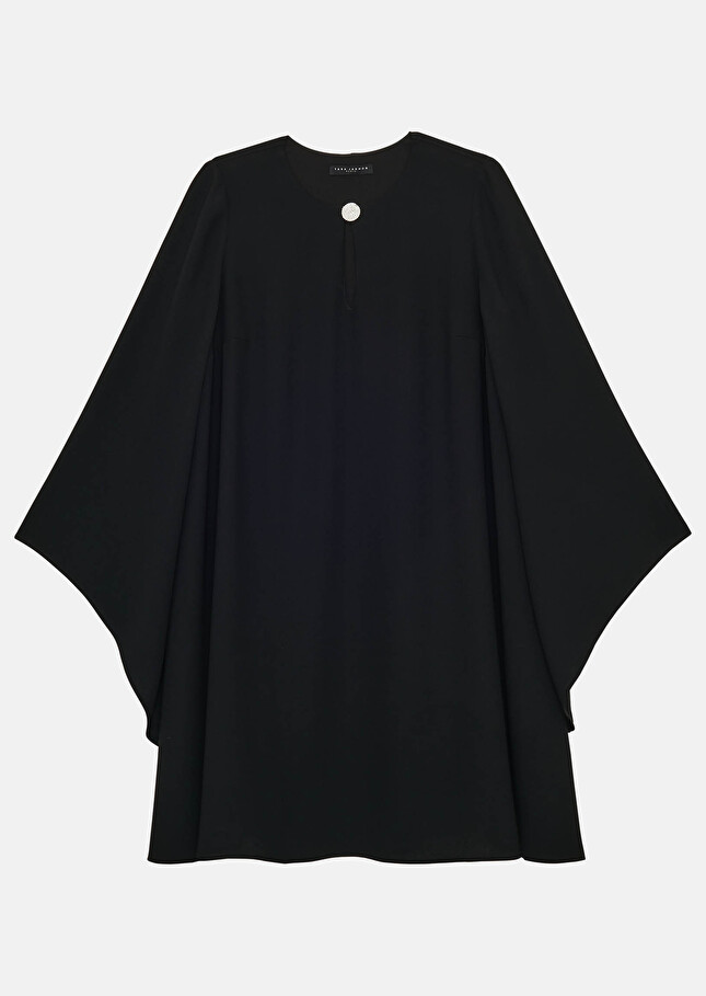 Robe Raonienoire en crêpe