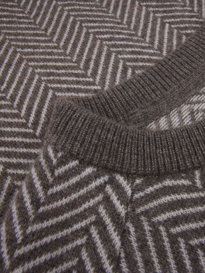 Stenströms Iberia Knit Sweater Brown