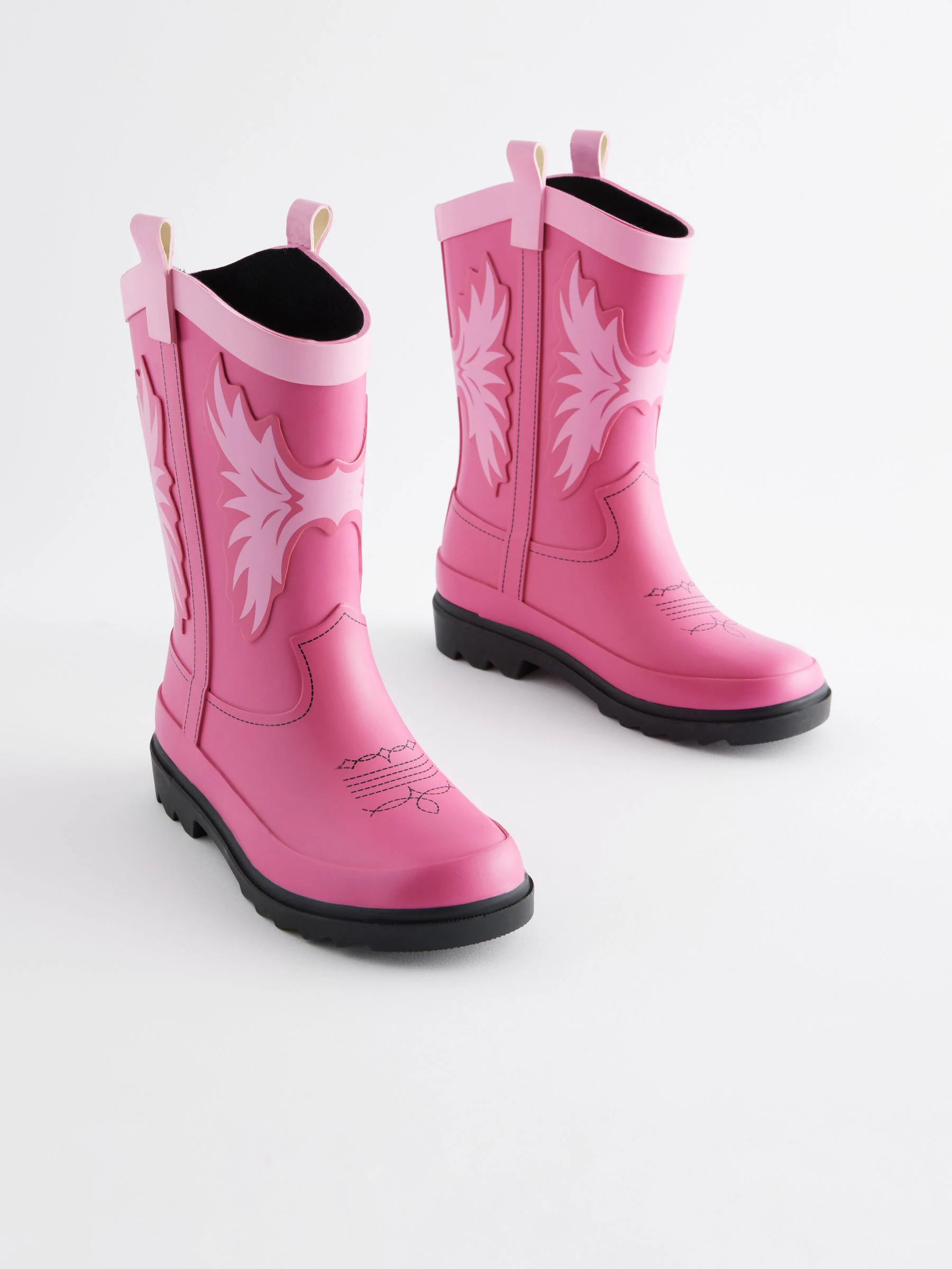 Roze - Western regenlaarzen