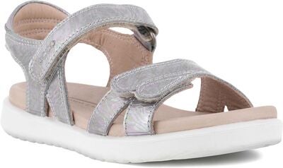 Ecco Flora Sandal, Silver Iridescent