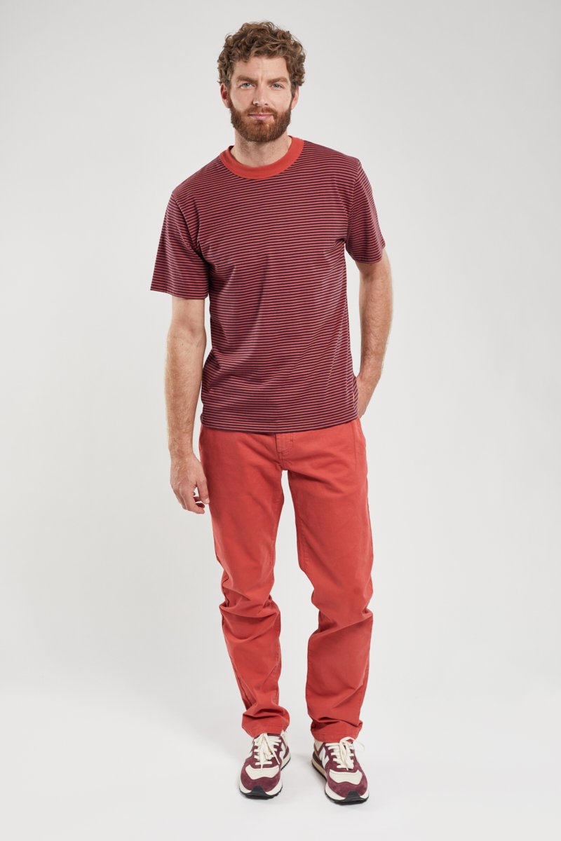 Chino coupe droite - coton