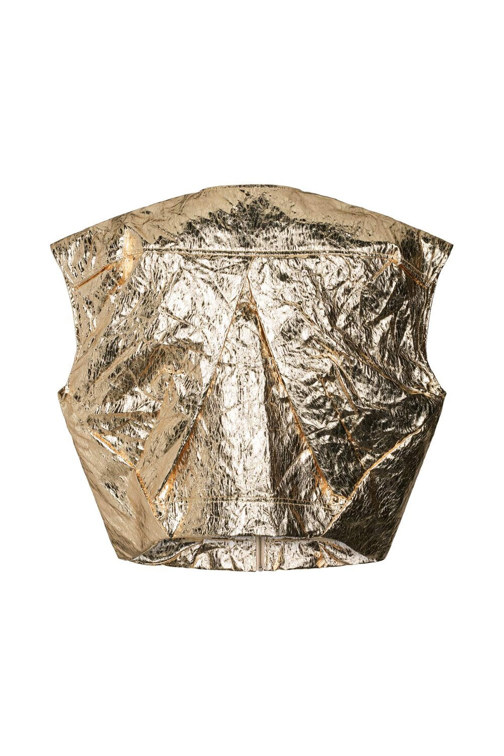 Rabens Saloner  Romy Cracked metal top - guldfarvet