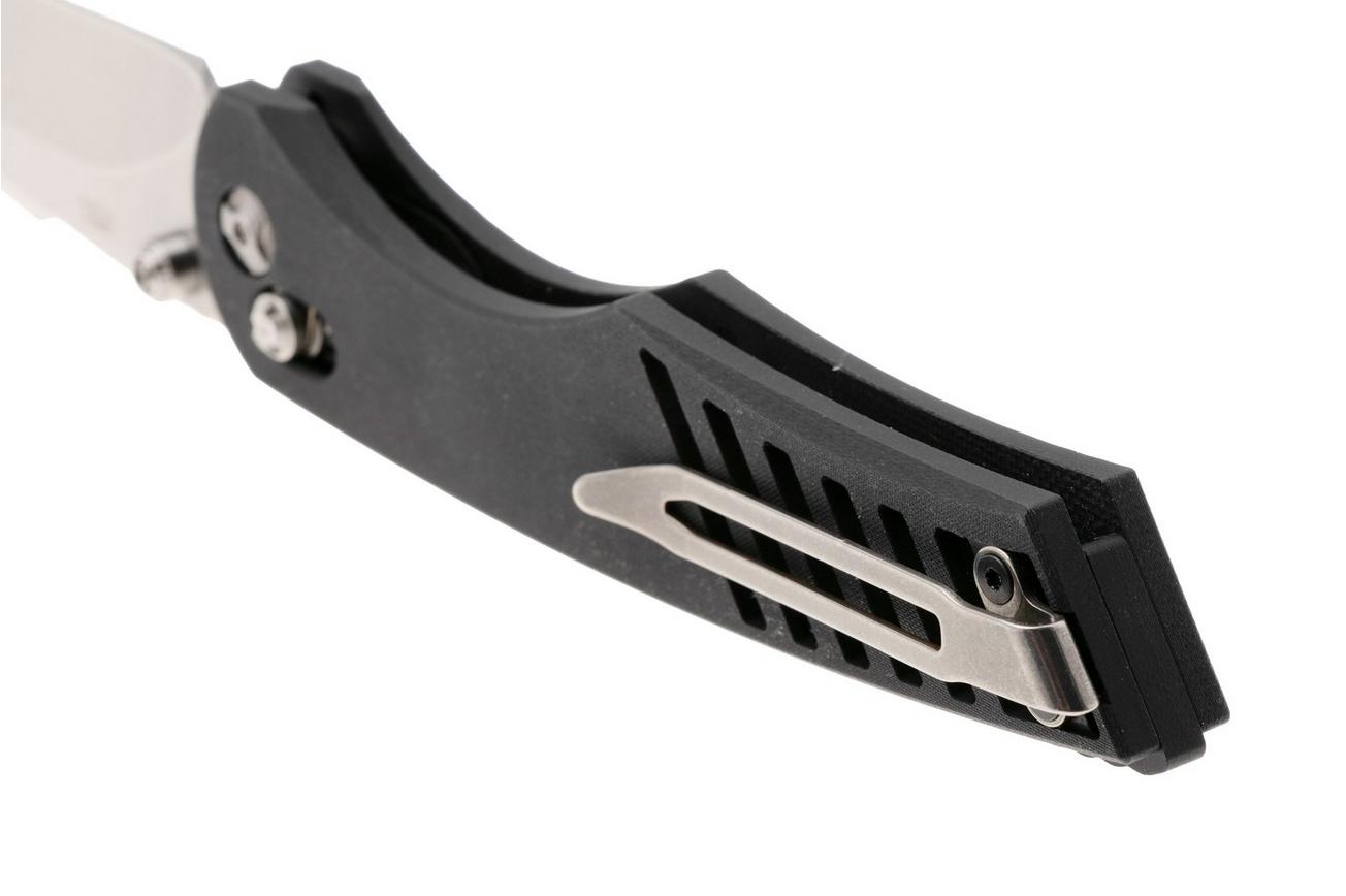 CRKT Definitive 3820 Stonewashed 154CM, Black G10, zakmes, MJ Lerch design