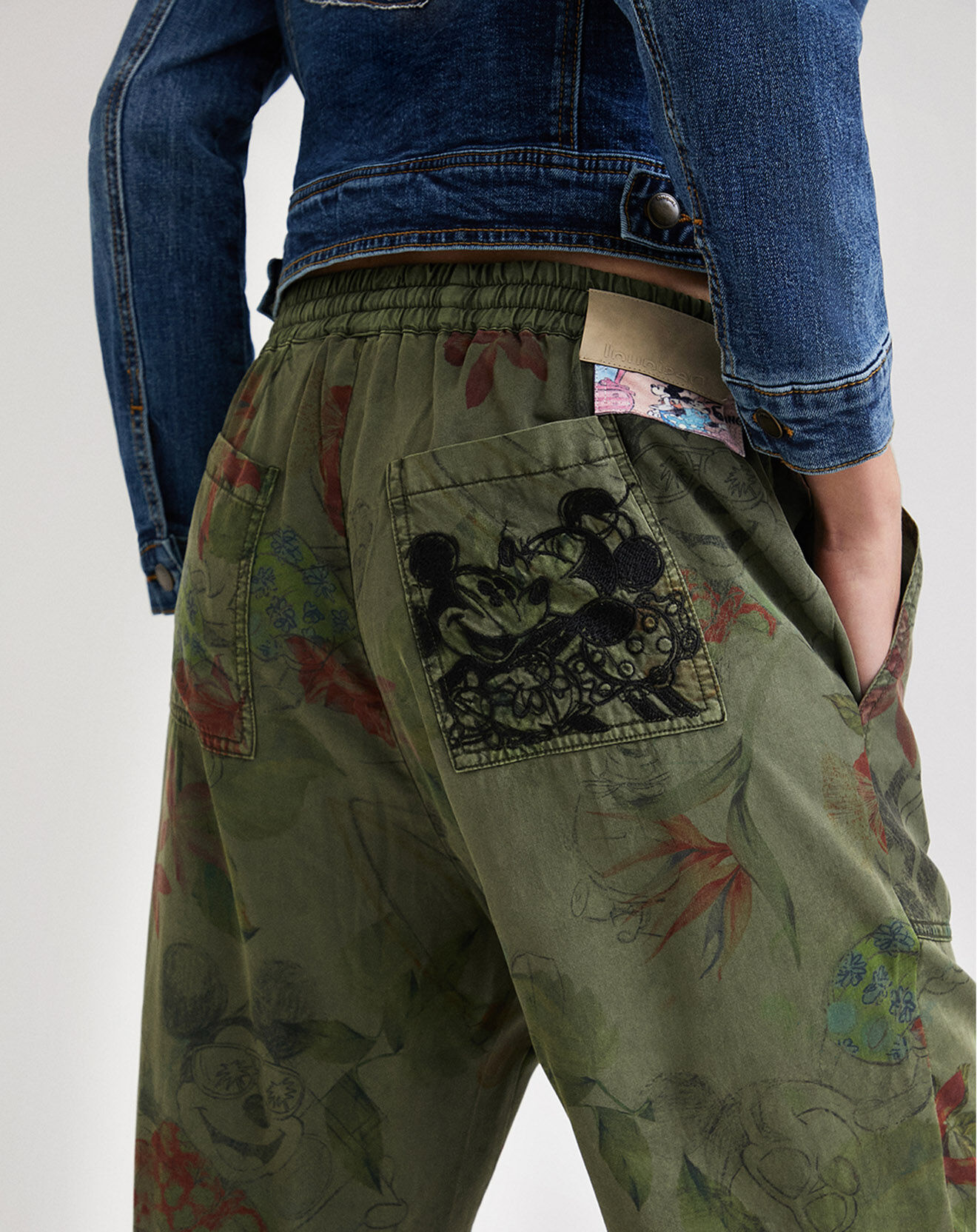 Desigual Pantalon Cassandre vert