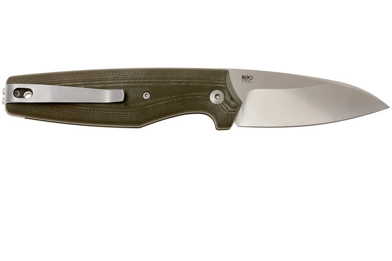 Viper Dan 2 5930GGR Green G10 N690, sheepfoot