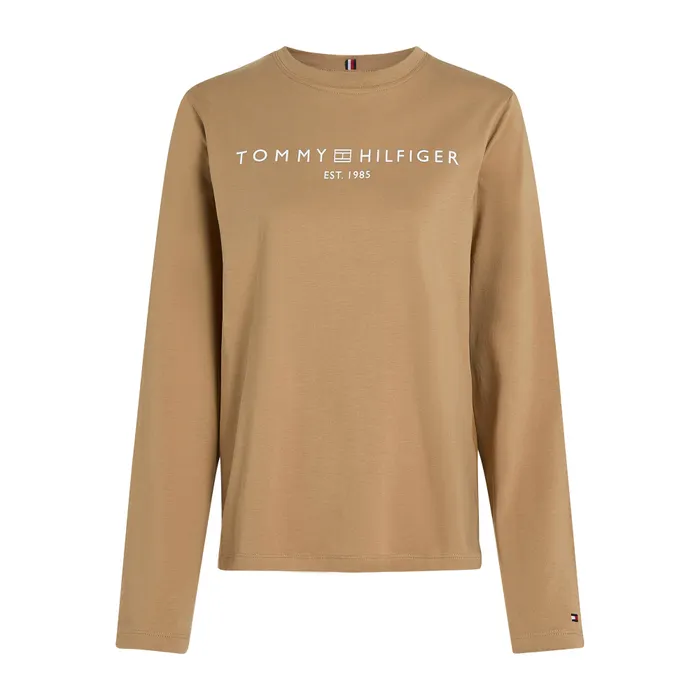 Tommy Hilfiger Regular Corp Logo Longsleeve Shirt Dames