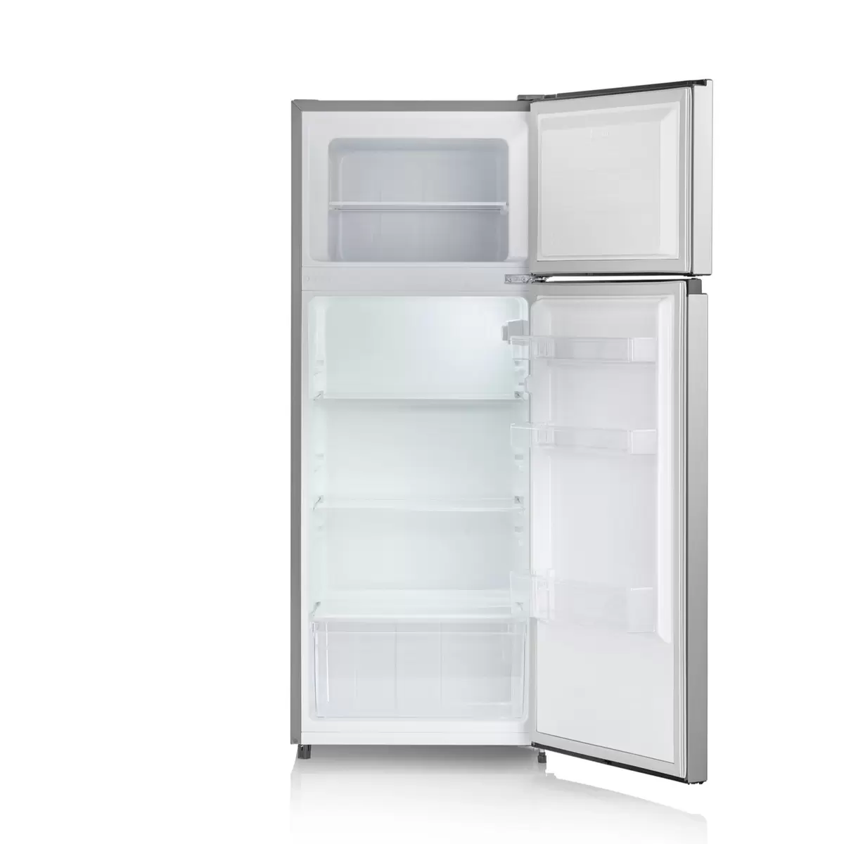 Kühlschrank freistehend über Severin DT8761 Silber