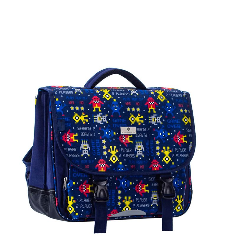 Cartable scolaire Kid Robot 38 cm Bleu