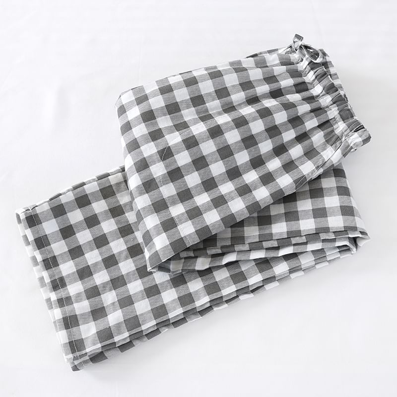Finlies - Bijpassende geruite pyjamabroek voor koppels