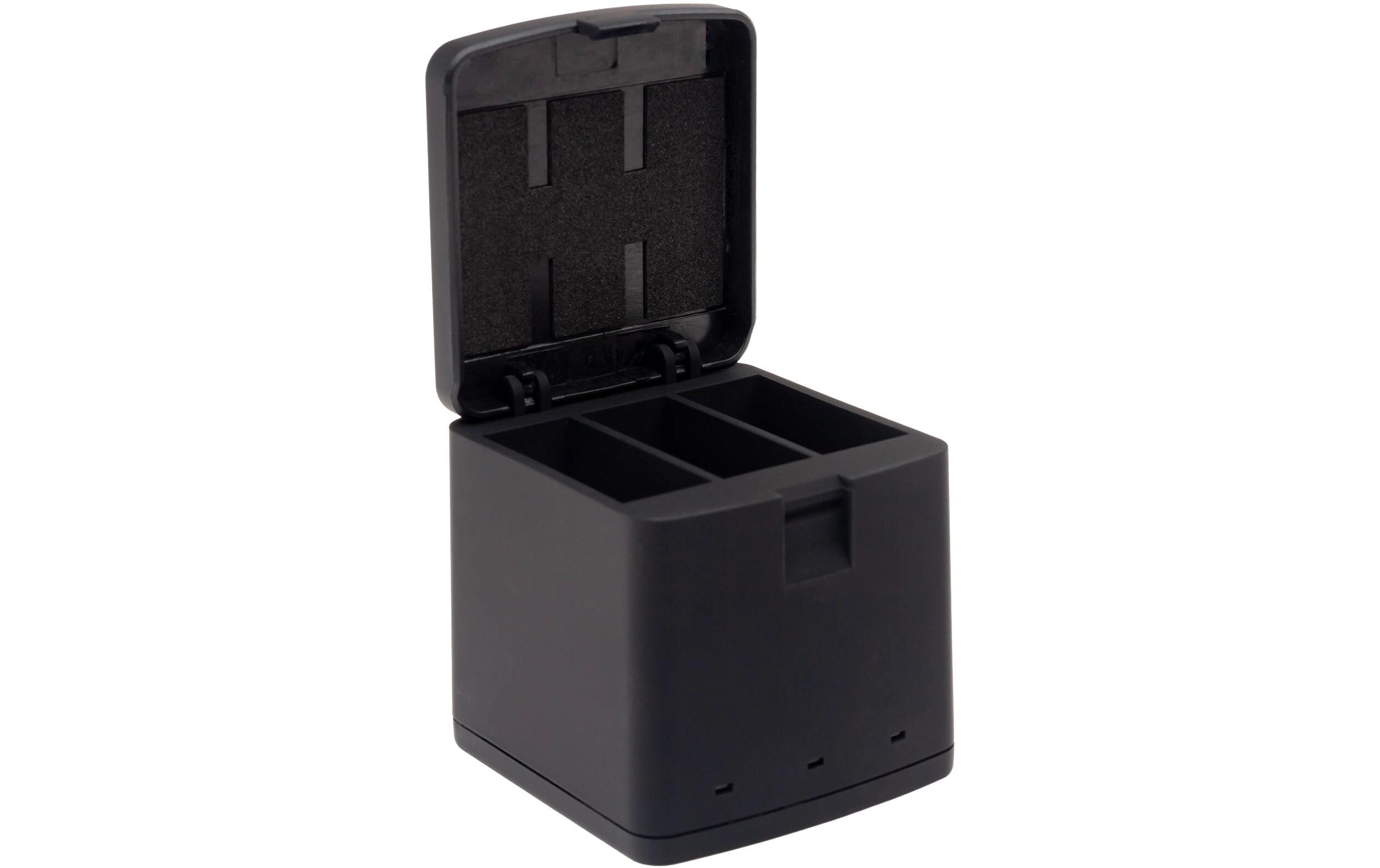 Premium Tripple-Charger für GoPro Hero 9, 10 und 11Ladebox für GoPro Hero 9, 10 und 11