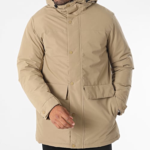 Parka Capuche Champ Beige Foncé