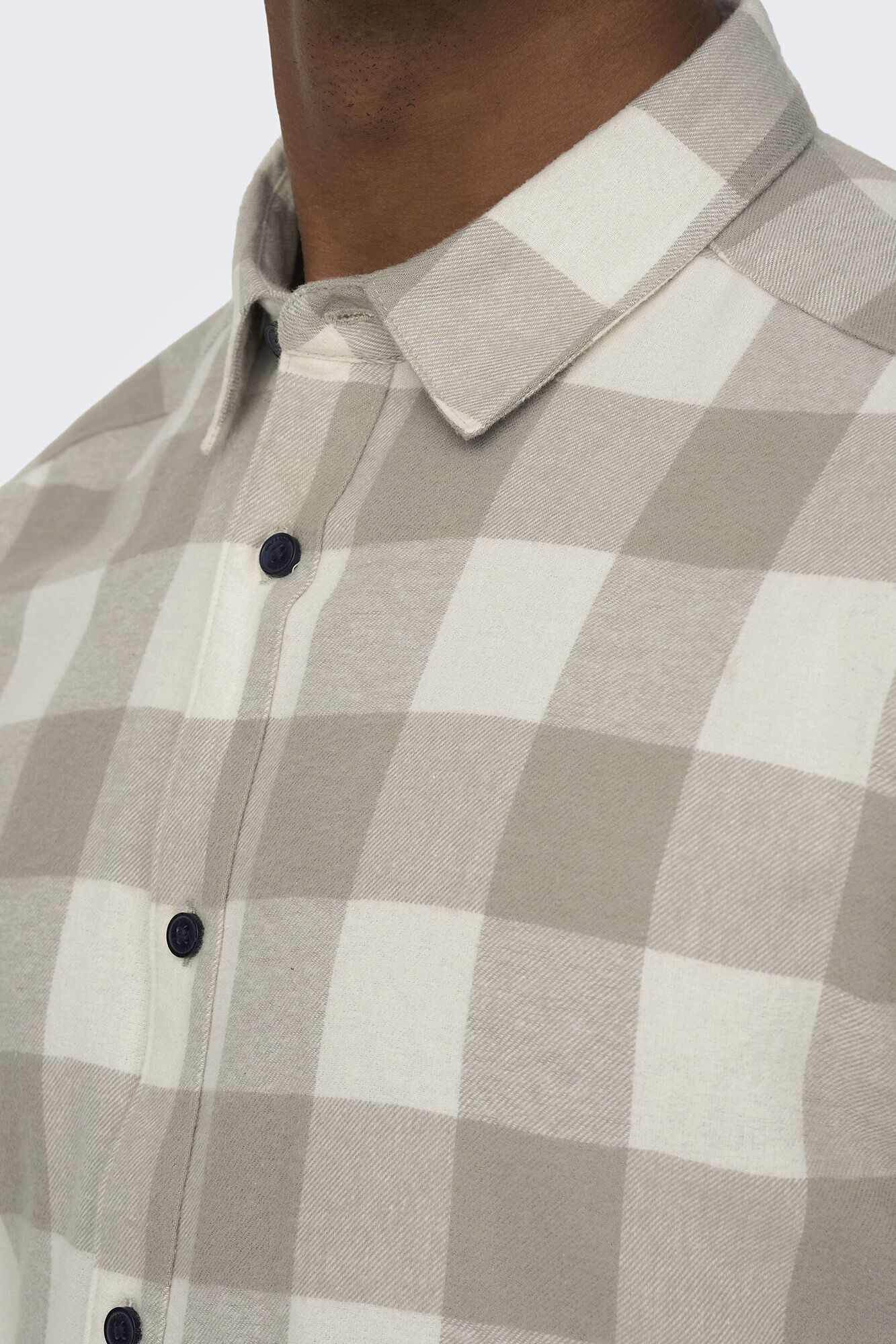 Camisa com estampa xadrez