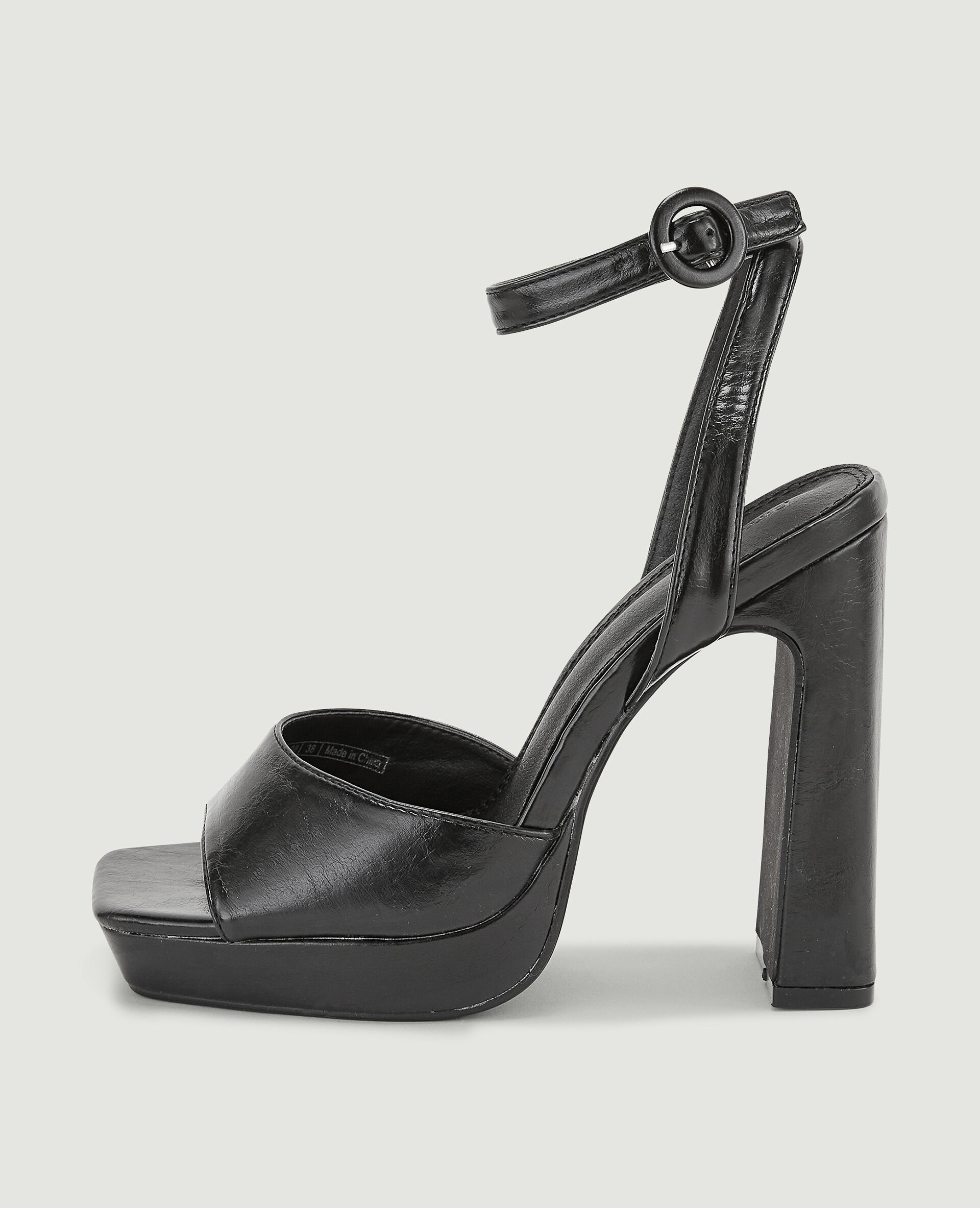 Sandales plateforme - Noir