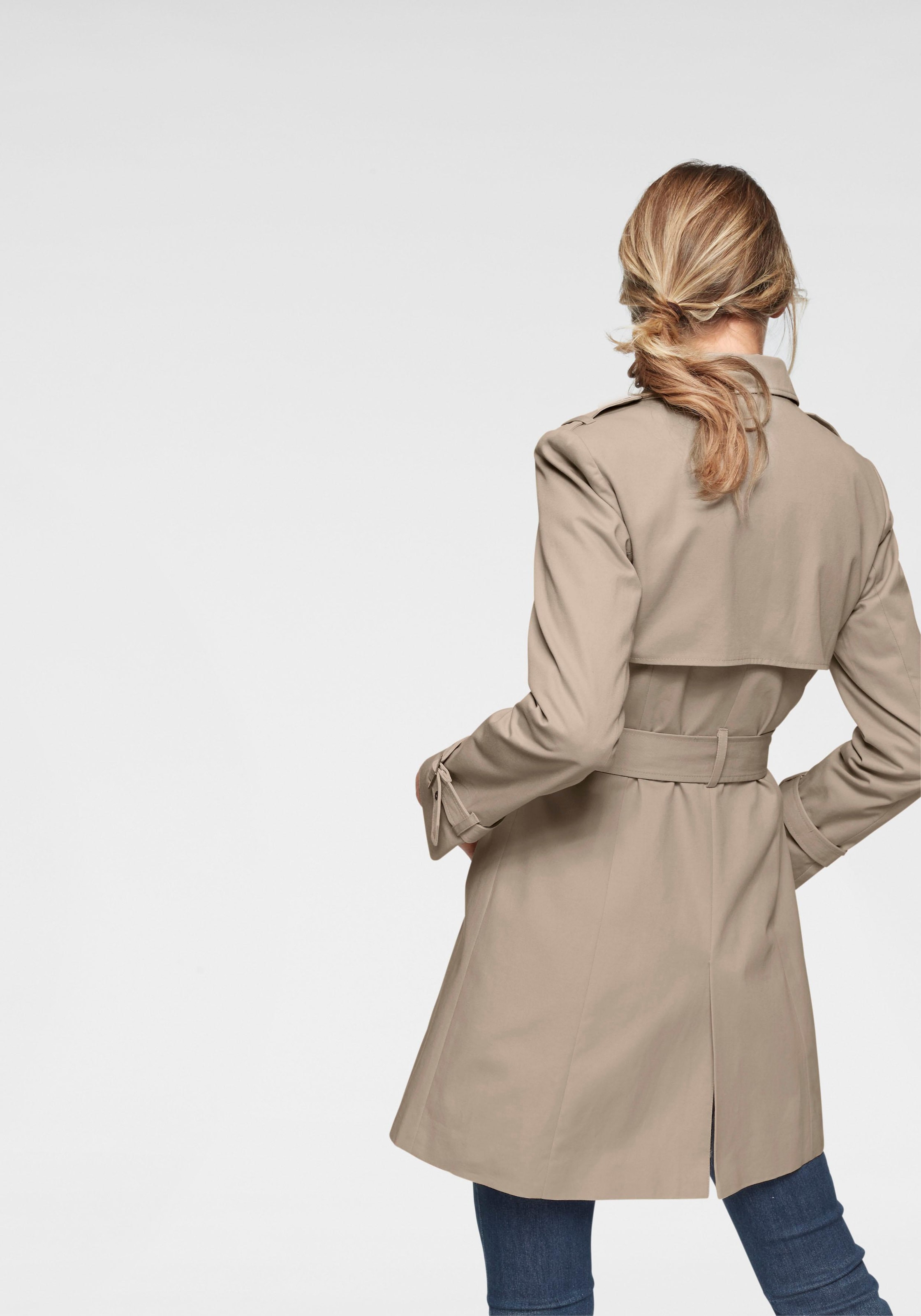 Aniston CASUAL Trenchcoat mit Gürtel zum Regulieren