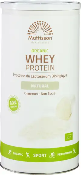 Whey proteïnepoeder naturel