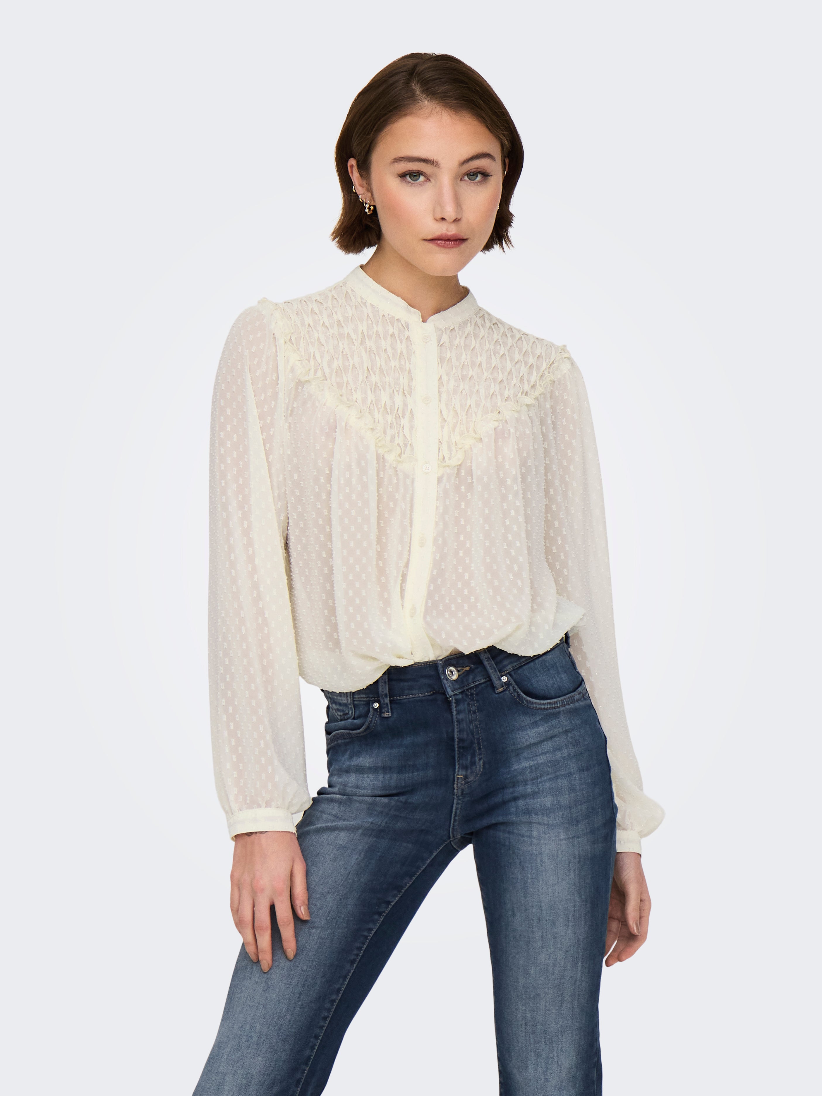 ONLCHADIA T-shirt Antique White